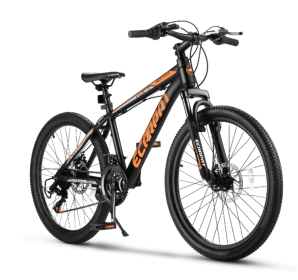 Aluminum-framed Bike (Color: Orange)